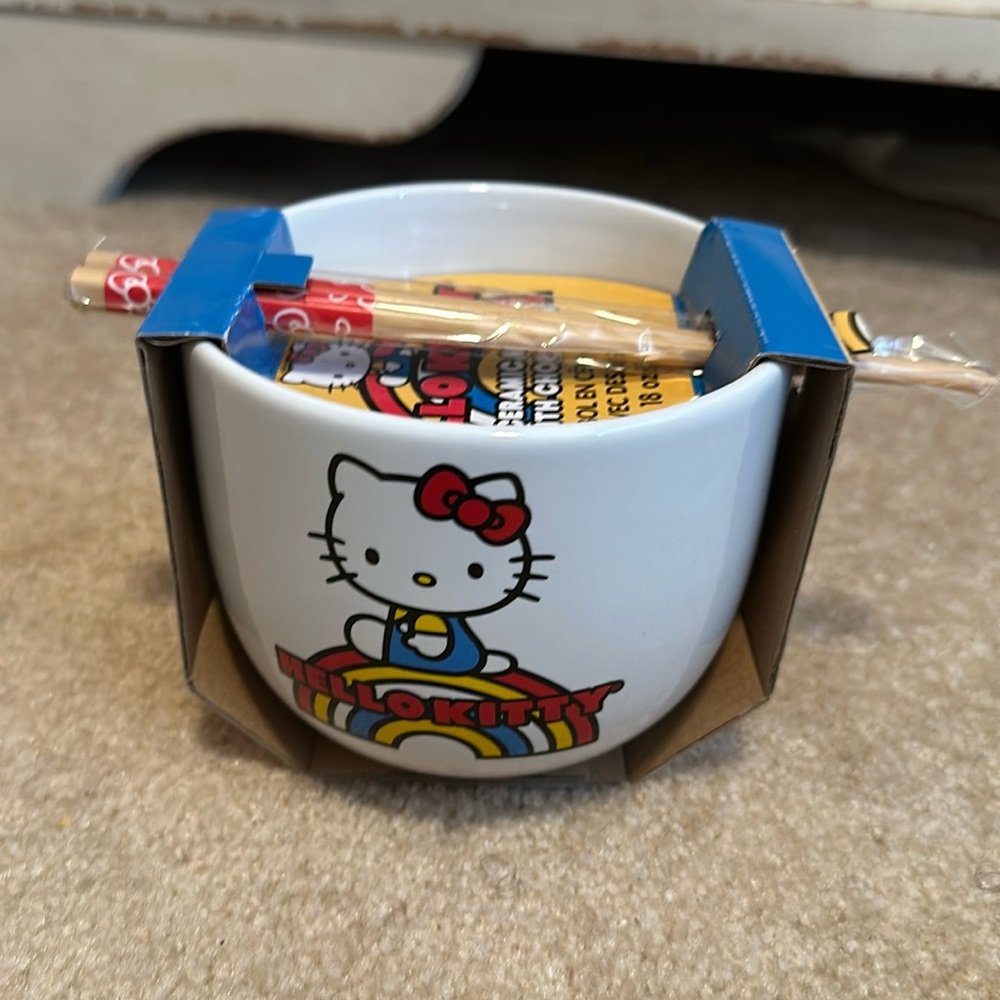 Hello Kitty Ceramic Bowl